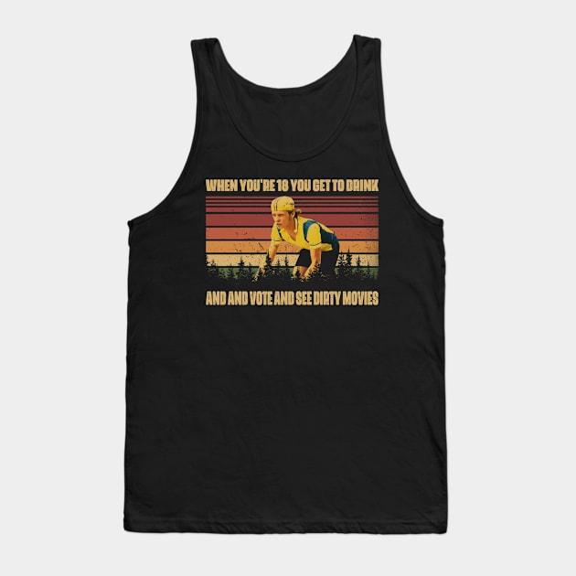 Pedal Your Passion Away Nostalgic Tee Tank Top by Beetle Golf